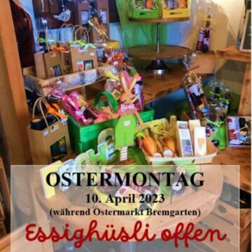 Vielen Dank für die vielen Besuche und guten Gespräche am OSTERMONTAG!